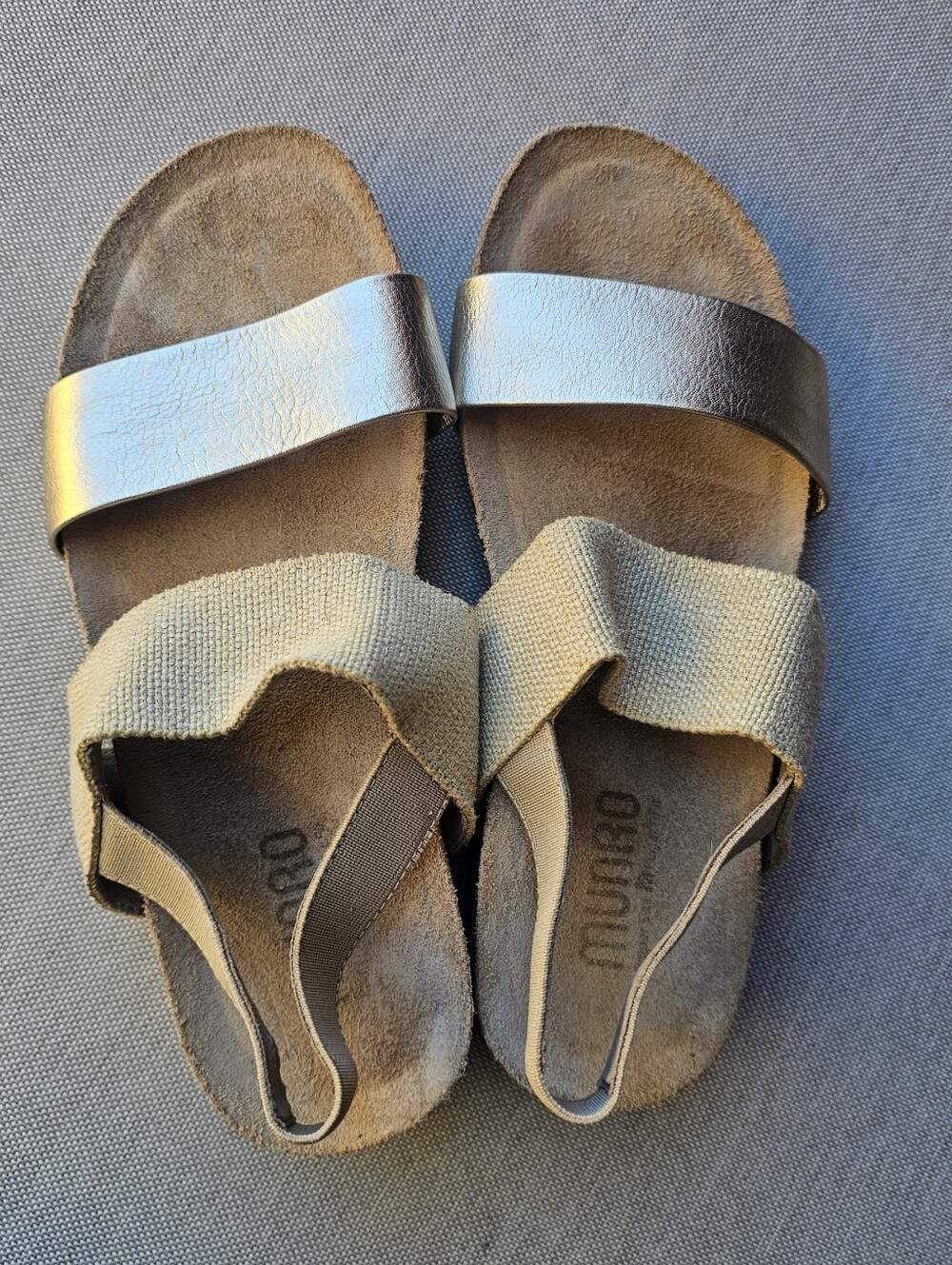 Munro Metallic Gold Slingback Comfort Sandals Women’s Approx 6.5–7